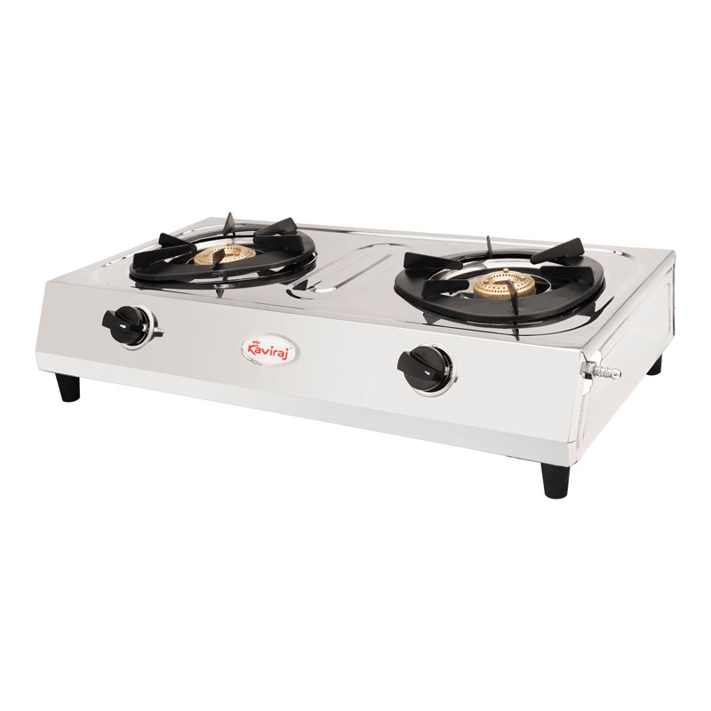 Kaviraj Eco Crescent - 2 Burner LPG Gas Stove