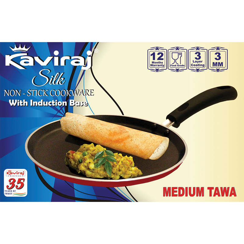Kaviraj Silk 3 MM I/B Tawa - Medium