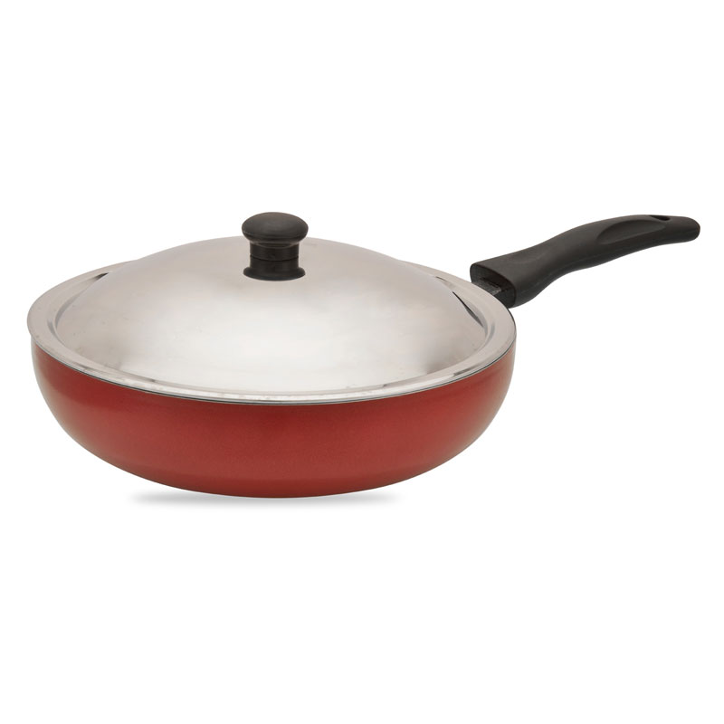 Kaviraj Silk Fry Pan with Lid - Medium