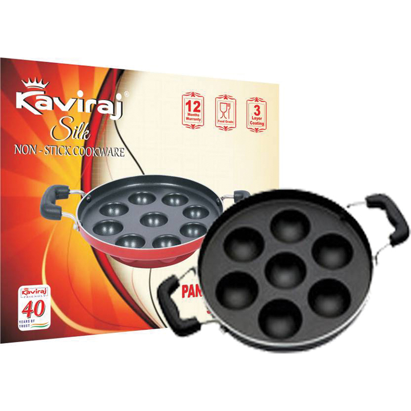 Kaviraj Silk Appakara  with Lid - 7 Holes